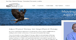 Desktop Screenshot of adjustphysicaltherapy.com